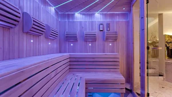 DER SAUNA- UND RUHEBEREICH