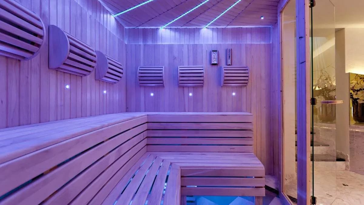 DER SAUNA- UND RUHEBEREICH