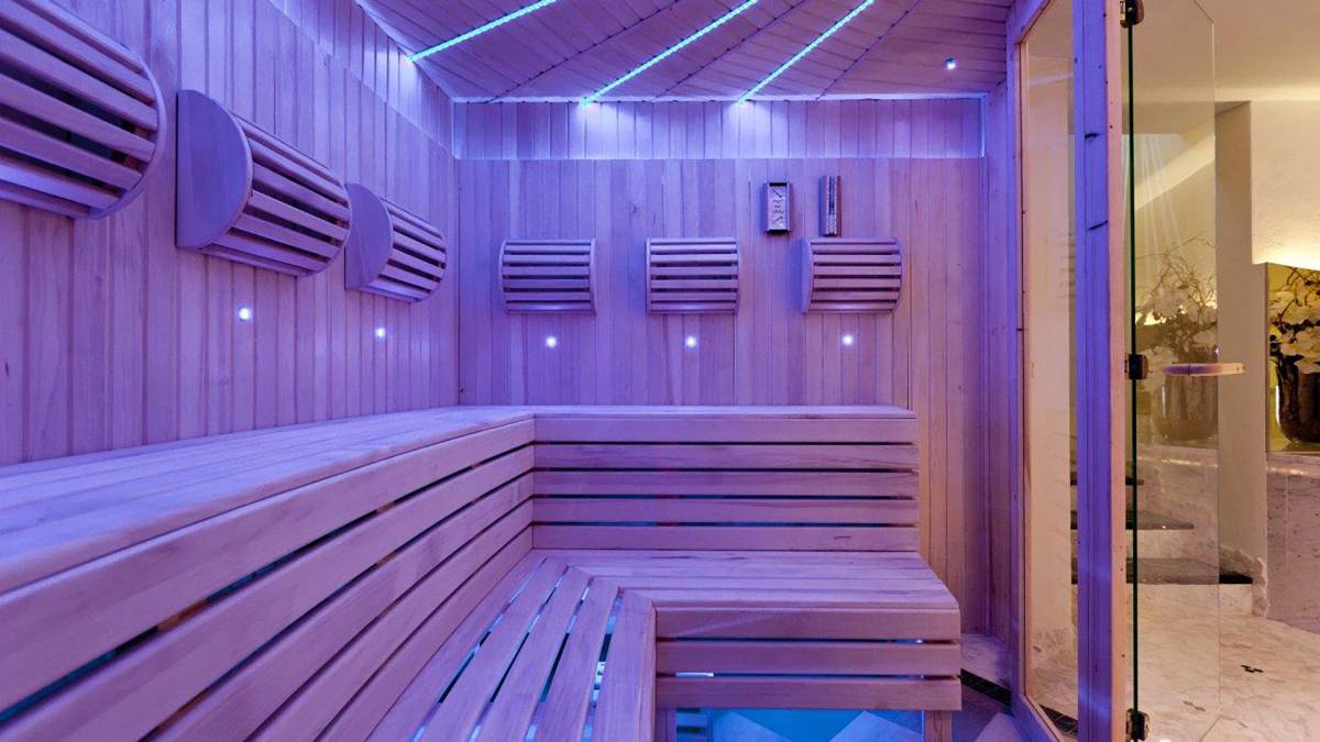 DER SAUNA- UND RUHEBEREICH